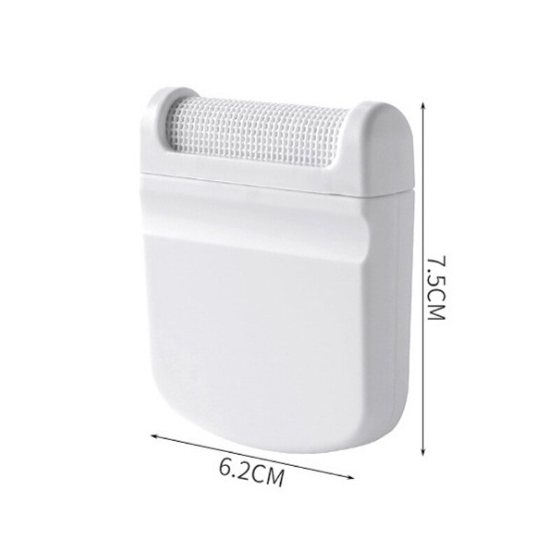 Przenośny mini kurz usuwanie kłaków szczotka sweter ubrania rolka robić usuwania kłaczków golarka robić płaszcza puch kędziory tkaniny urządzenia robić oczyszczania: pojedynczy głowa biały