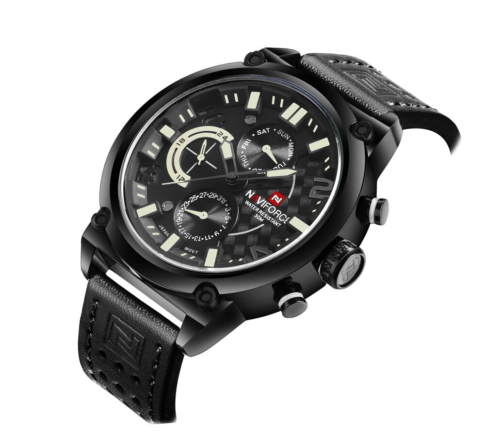 NAVIFORCE9068 Men's Water Belt Watch Quartz Watch Men's