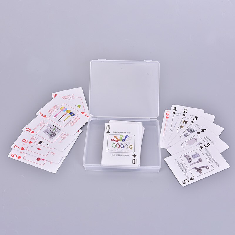 Gennemsigtige plastkasser spillekort container pp opbevaringskasse pakning pokerspilkortskasse til pokere 11.6cm x 9.7cm x 2cm