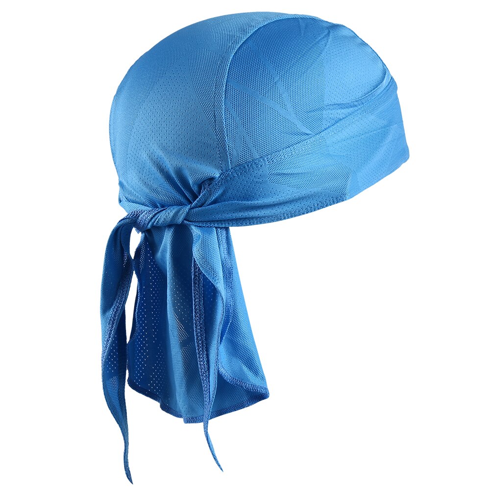 Chapeaux de Pirate pour hommes, casquette de vélo, bonnet de Sport réglable, cyclisme, chapeau d'équitation, écharpe, doublure, Bandana pour femmes: 03 Bird blue
