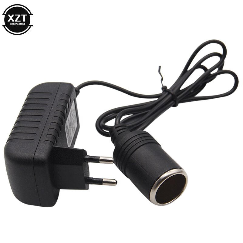 220v to 12v 2a for bil sigarettenner strømadapter stikkontakt 220v to 12v 600ma lader omformer hjemme deler us/eu/uk