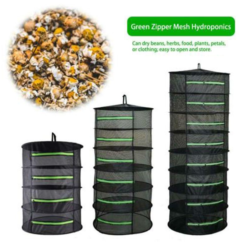 Rits Droge Netto Mand Drogen Planten Bloem Kruiden Tuin Outdoor Droger Opknoping multi-purpose