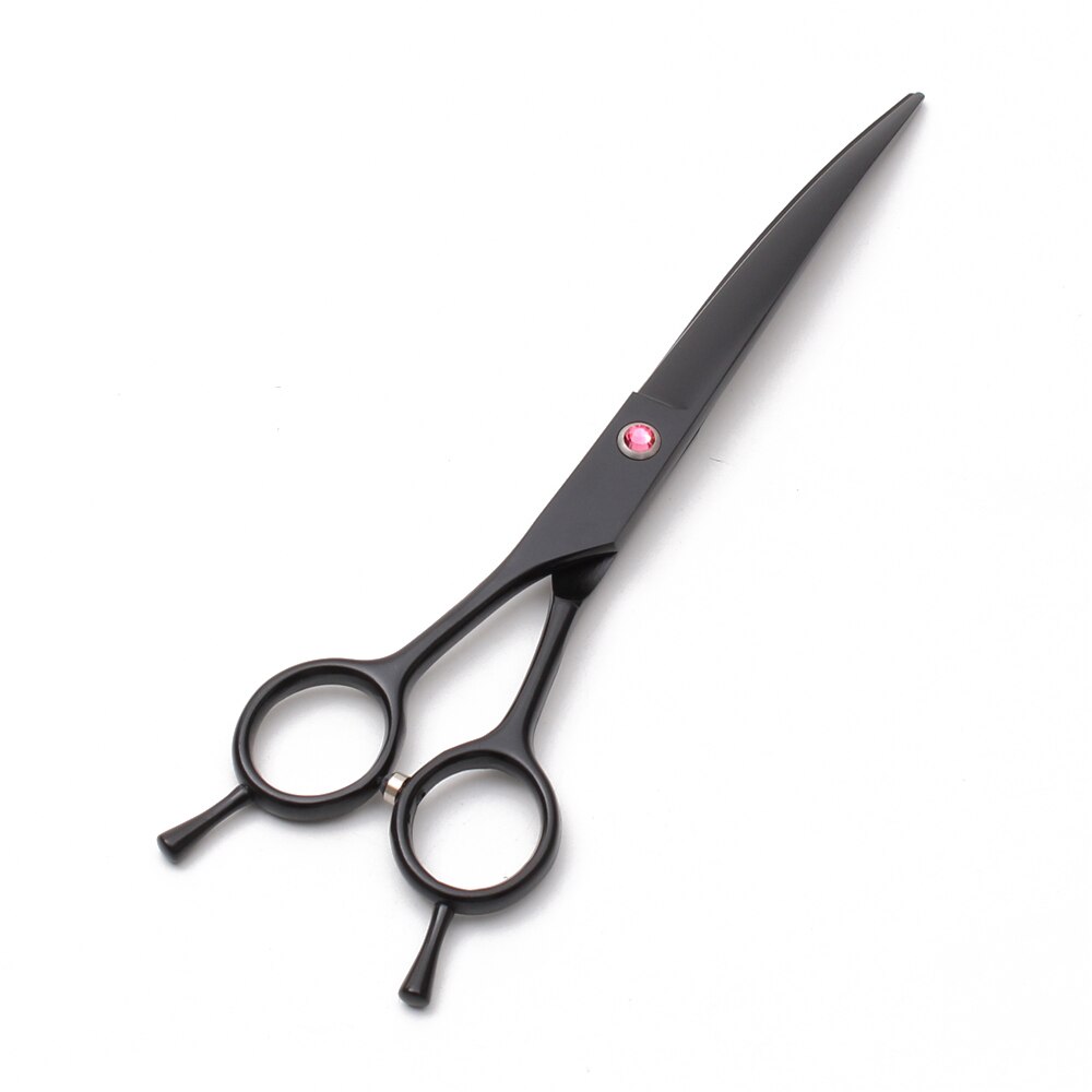 7" 19.5cm Left-Hand Engrave Logo JP Stainless Animal Grooming Shears Dogs Straight Shears Thinning Scissors Pets Scissors C4006
