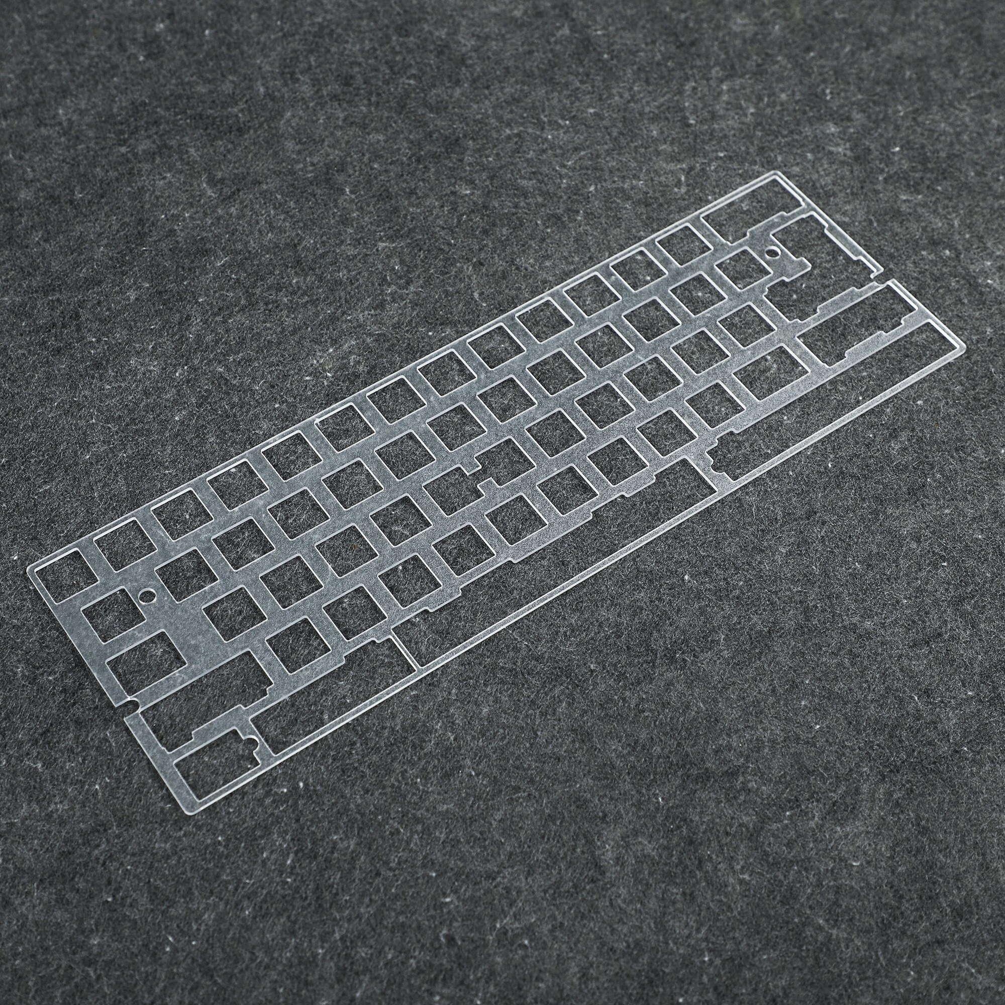 60% 61 64 PC Plate Minila ANSI ISO For DZ60 GH60 XD64 Bface YD64MQ DIY Mechanical Keyboard