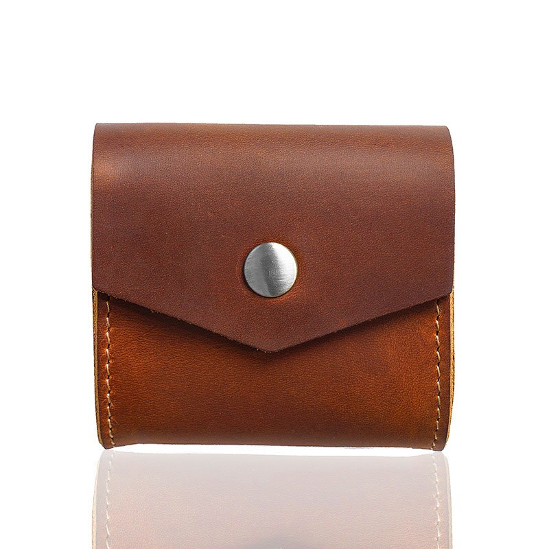 Monedero de cuero Vintage Medieval para hombre y mujer, monedero, bolsa de joyería, BILLETERA, accesorios para disfraz de cintura, bolso de Larp renacentista: Brown