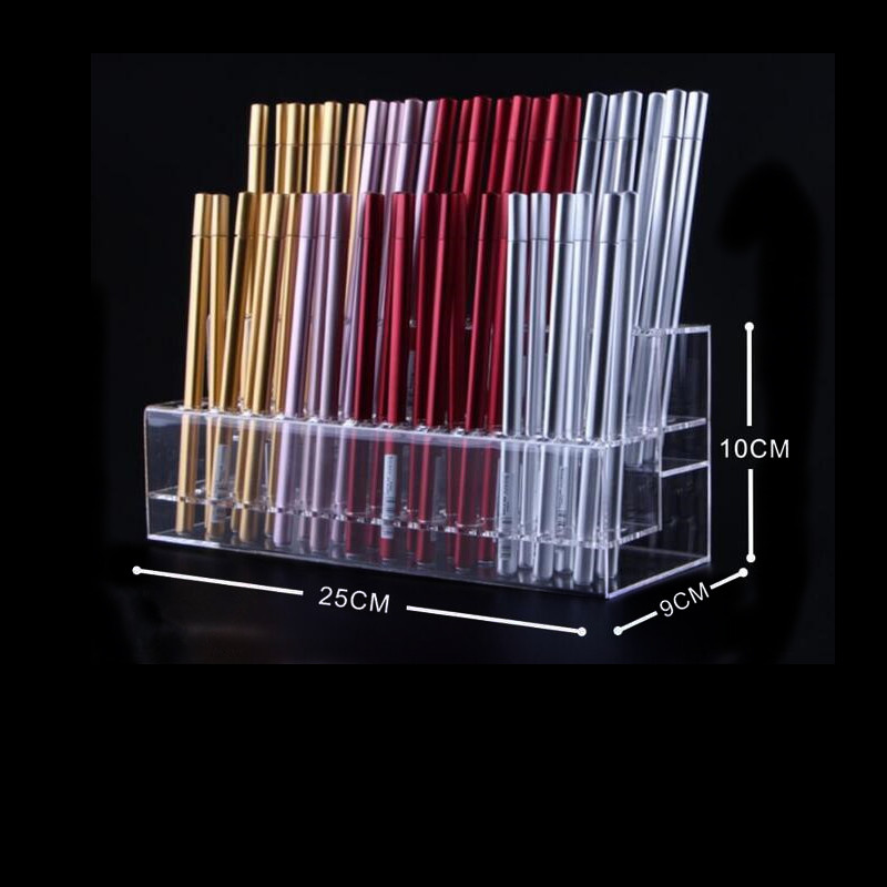 acryl Pen Houder Cosmetische Borstel Oogschaduw Potlood Pennen case Lippenstift Display Stand Rack Kantoor School Bureau Levert