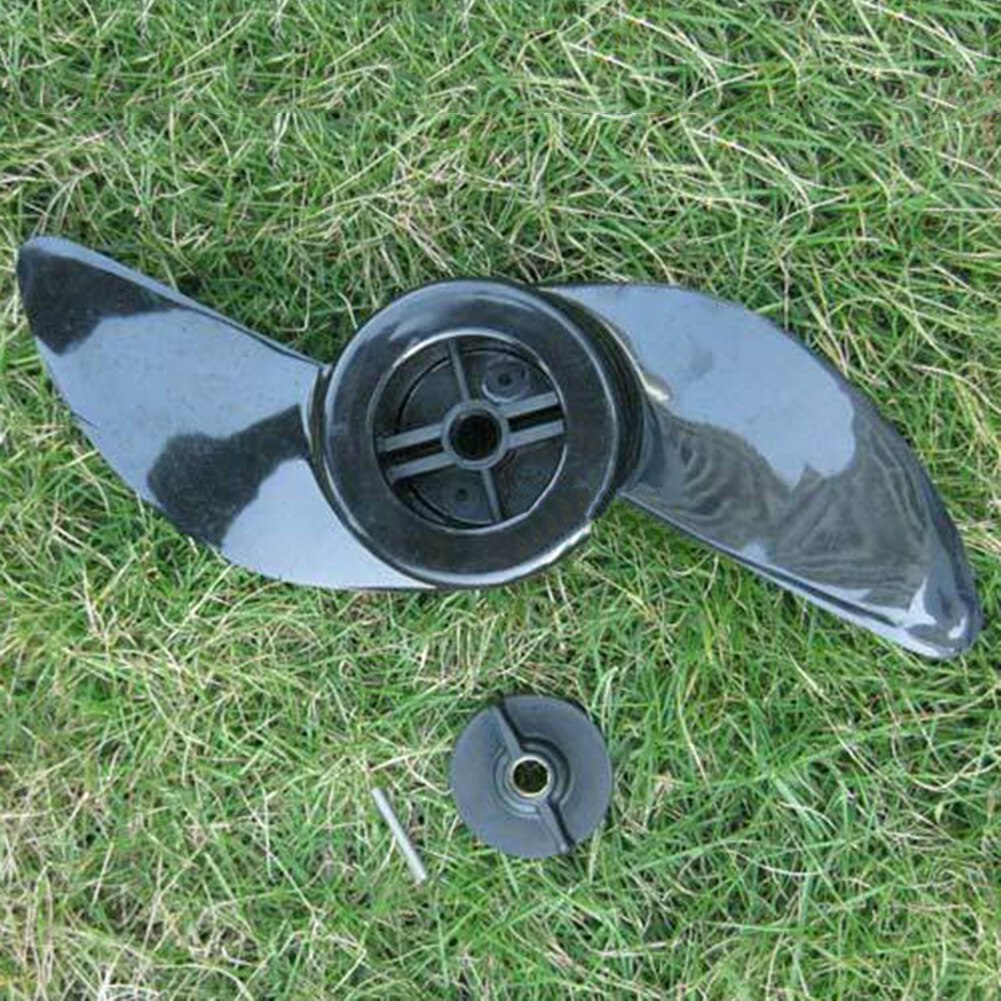 Hélice de Canoa Kayak de 2 aspas, Motor eléctrico de bote de pesca, hélices, excelente mano de obra, larga vida útil