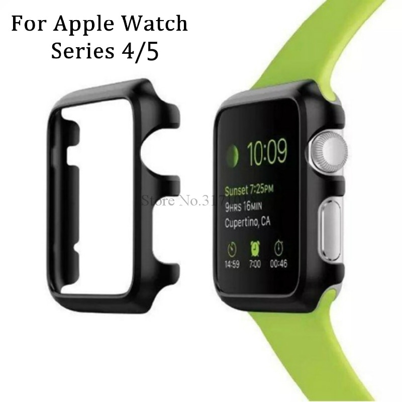 Trollove pc-ramme beskyttelsesveske for apple watch 4 serie 4 5 40mm 44mm luksus for iwatch 4 40 deksel skall perfekt match støtfanger