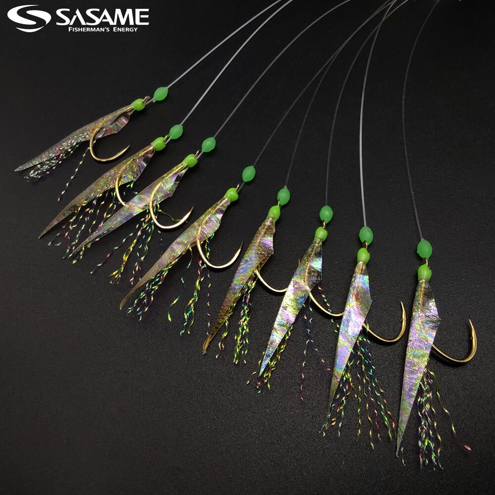 Tsunami MSB-068GL-4 Sabiki Rig – Taille 4 Vert – Montage De Pêche – Neuf