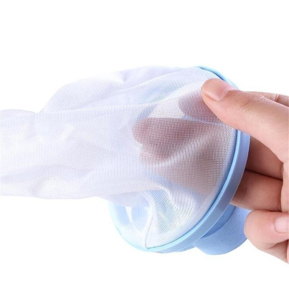 VOGVIGO Plum-shaped Washing Machine Hair Remover Cleaning Net Bag Washing Machine Floating Filter Except Sticky Hair Net Bag