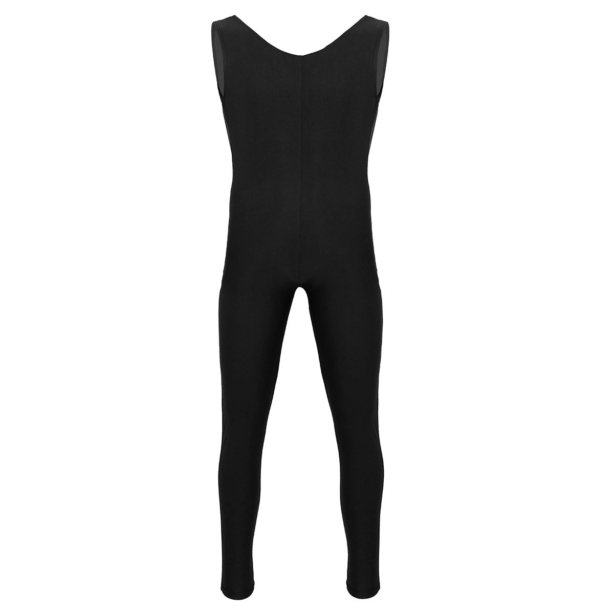 Body justaucorps en Lycra pour hommes, collants sans manches, gilet de danse, Teddy, sport, Unitard, combinaison, danse