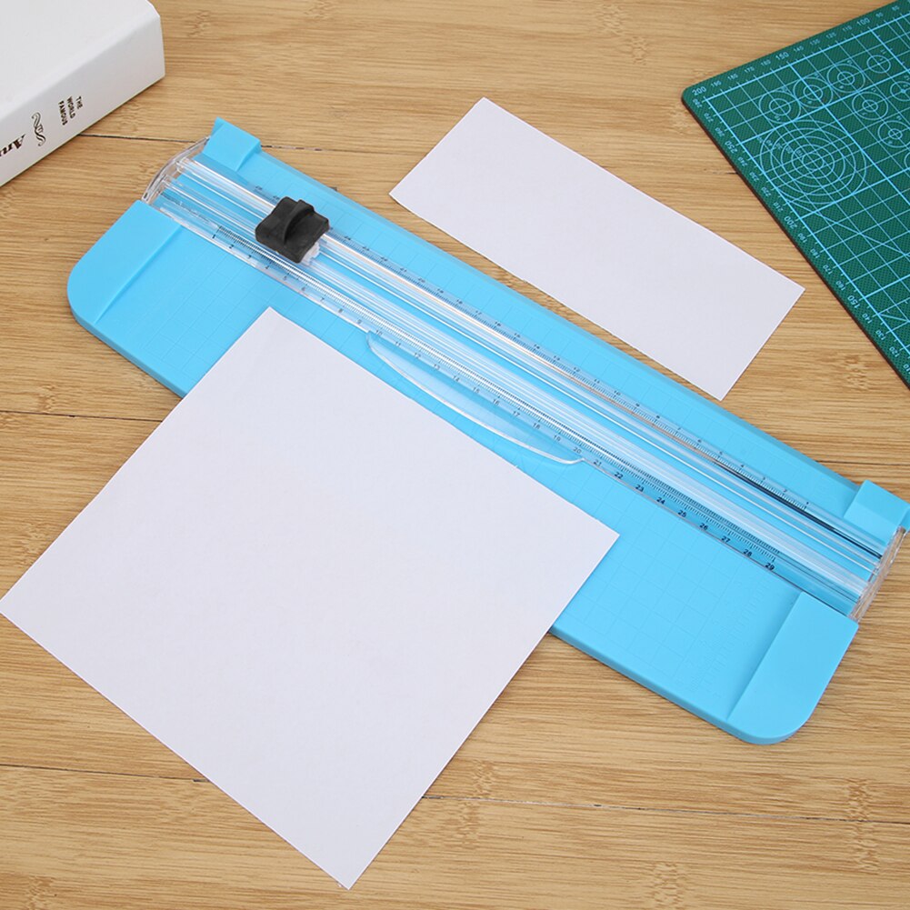 Paper Cutter Replacement Blade Plastic A4 Paper Trimmer Practical Hand Tools DIY Scrapbook Cutter Cutting Gadget