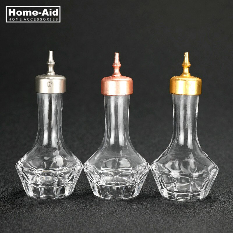 Skrå streg flaske 50ml bitter flaske glas spiritus hælder bar værktøj bartender karaffel cocktail barware