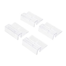 Soporte de Clip acrílico para acuario, tapa de cristal para pecera, 10mm, Uds.