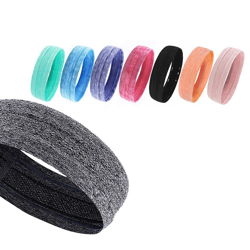 Sport Goederen Haar Lint Mannen Hoofdband Bandage Voor Running Accessoires Zweetband Voor Fietsen Elastische Band Voor Fitness Haarband