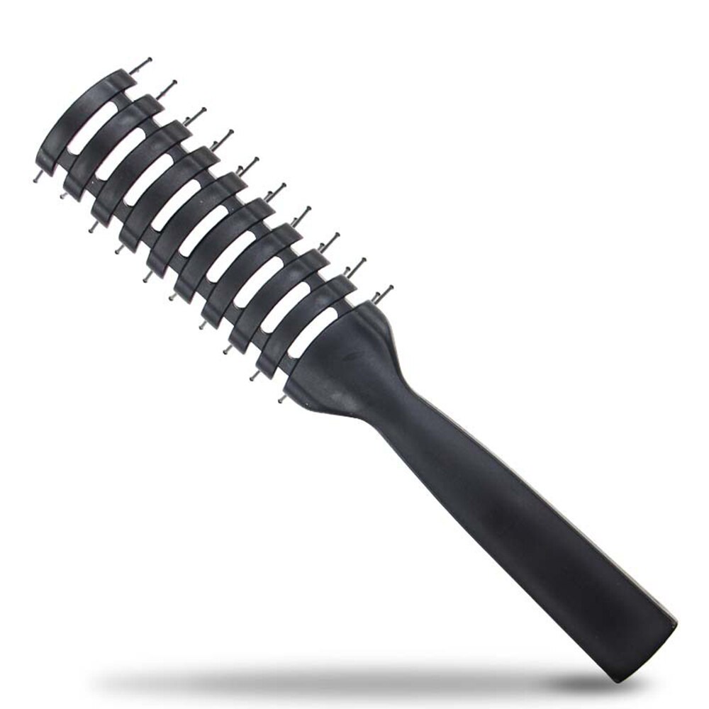 Men Plastic Vent Hair Brush Comb Anti-Static, Massage Hair Care Ribs Comb