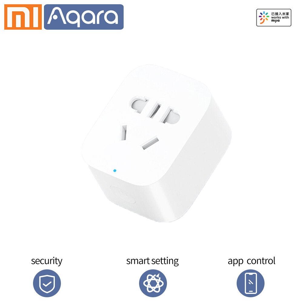Xiaomi Mijia Smart Socket smart Plug ZigBee Wifi Version smart Remote Control smart home Mijia Mi home APP home automation kit