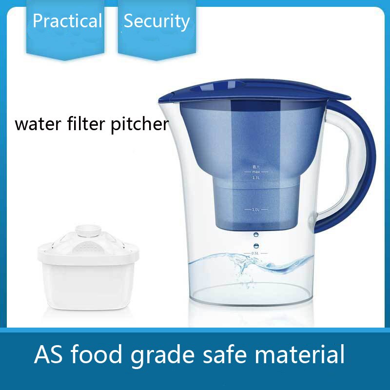 2.5L Clean Kettle Household Water Purifier Filter Kettle Kitchen Activated Carbon Filter Kettle Water Filter Jug Xiao Mi Home