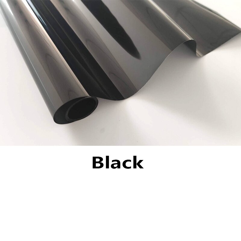 Película de ventana de espejo de una vía, vidrio decorativo autoadhesivo impermeable, Anti-UV, para privacidad, para casas y oficinas, 500CM/800CM: Blcak / 60cmX100cm