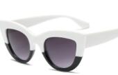 Women Ladies Cat Eye Retro Vintage Style Rockabilly Sunglasses Eye Glasses: 05