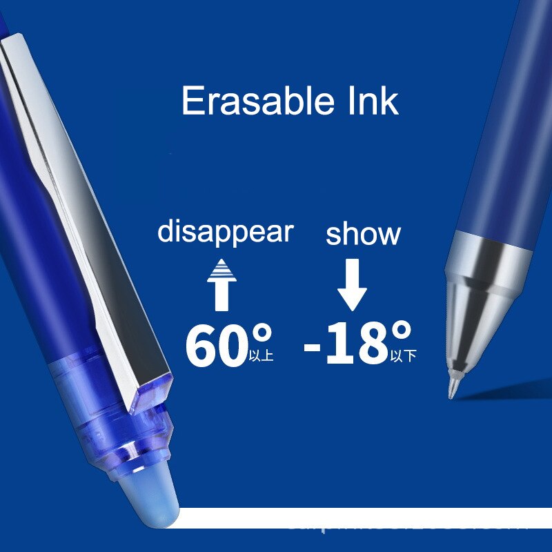 PILOT Frixion-Bolígrafo de tinta de Gel borrable LFPK de Japón, recarga de 0,4mm, uso de escritura para 23EF/23F, bolígrafo Araserable, escuela, oficina, papelería
