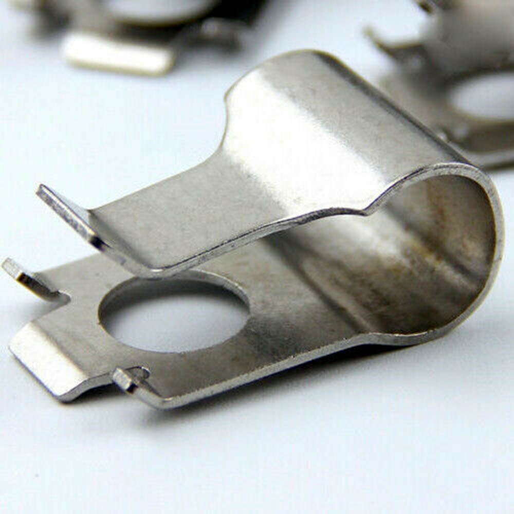 2PCS Engine Turbine Clamps Actuator Spring Clip Fastener For Turbo Golf Car