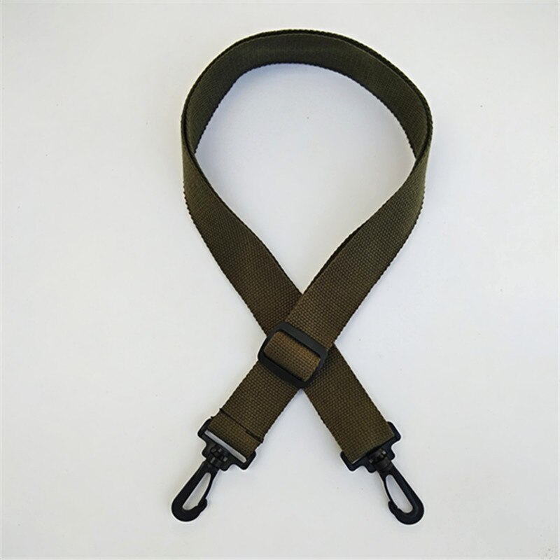 Hjkl bolsa de ombro de algodão, alça de substituição larga, para presente, de nylon, acessórios mensageiro feminino, tiras de presente: C