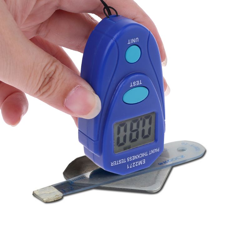 Em2271 digitale mini tykkelsesmåler bil lak tester tykkelse coating måler.