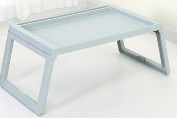 Multifunktionelt foldbart bærbart skrivebord bærbart seng tablet pc skrivebord: Lysegrøn
