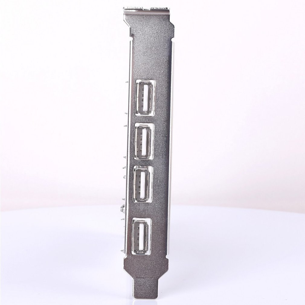 PCI To USB 2.0 Plug And Play Free Drive Desktop Built-in 4+1 Adapter Card USB Expansion Practical Card