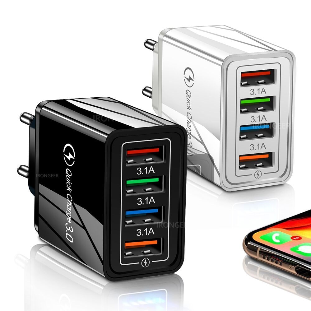 Quick Charge 3,0 4,0 USB Handy-ladegerät Universal Schnelle Lade Reise AC Power Adapter Für iPhone Samsung Xiaomi Tabletten Ladegerät