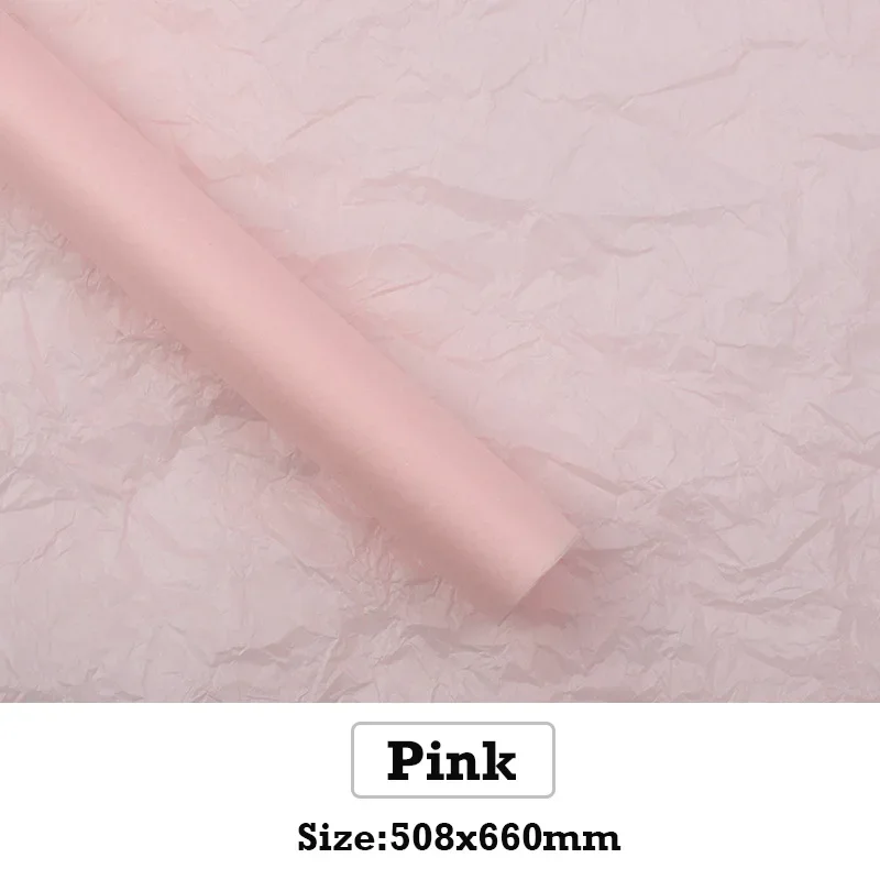 10 Uds. De papel para envolver flores de 50x66cm, ramo de flores, papel para manualidades DIY, suministros de embalaje de para de boda, cumpleaños, Baby Shower: Chocolate