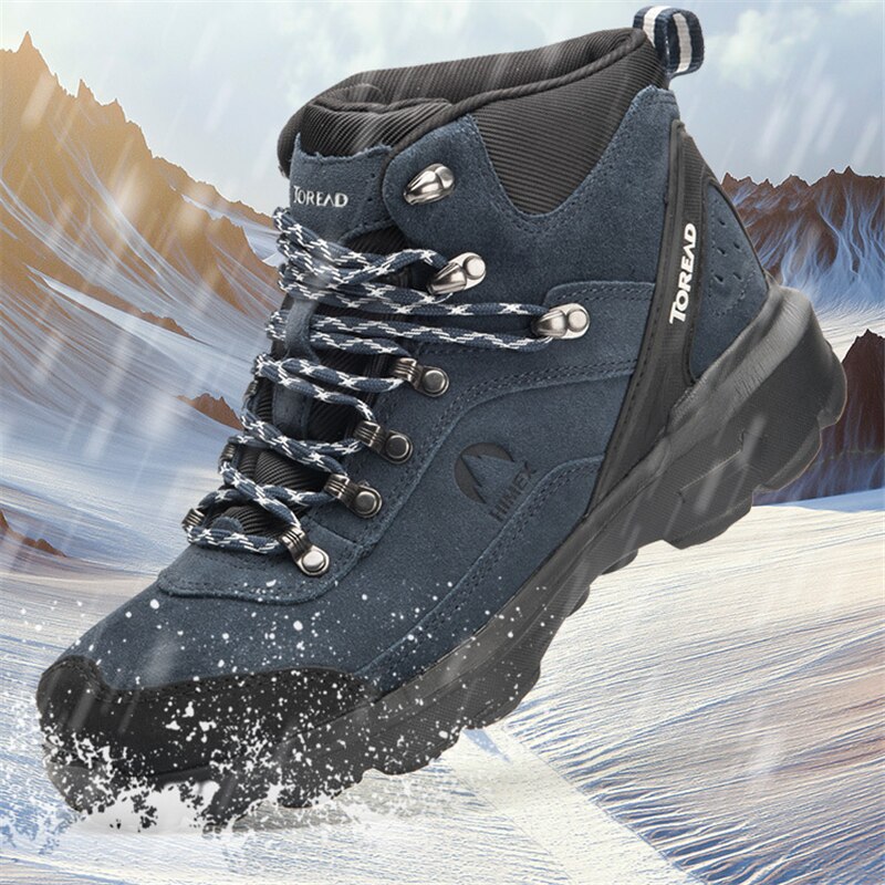 Botas de invierno para hombre con punta de acero, – Grandado