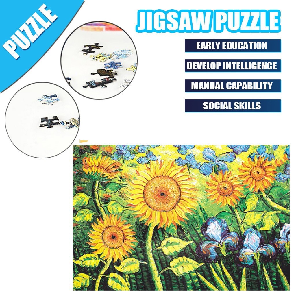 Jigsaw Puzzles for Adults Puzzle 1000 Pieces 2-3mm Thickness 1000PCS Puzzle Landscape Pattern Educational Toys Baby Toys