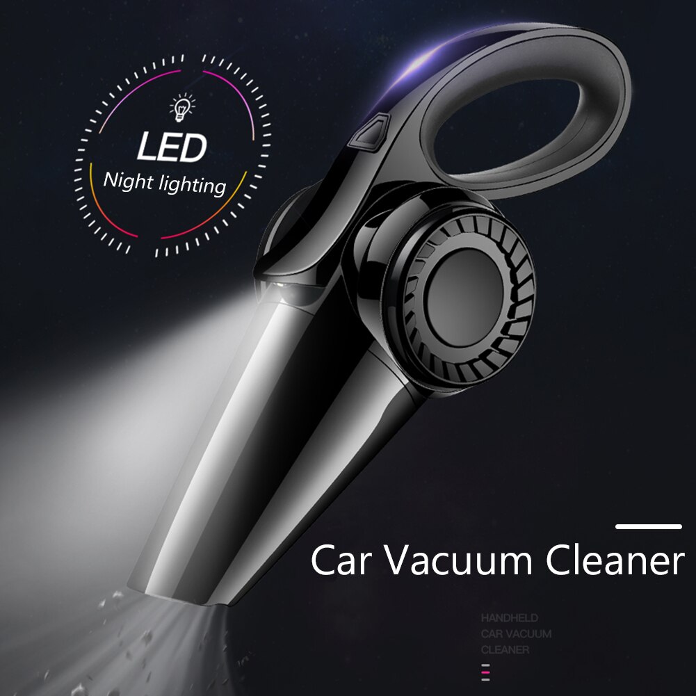 4500PA Wireless Strong Suction Car Vacuum Cleaner 120W Rechargeable Handheld Wet Dry Dual-Use Home Office Auto Cleaner