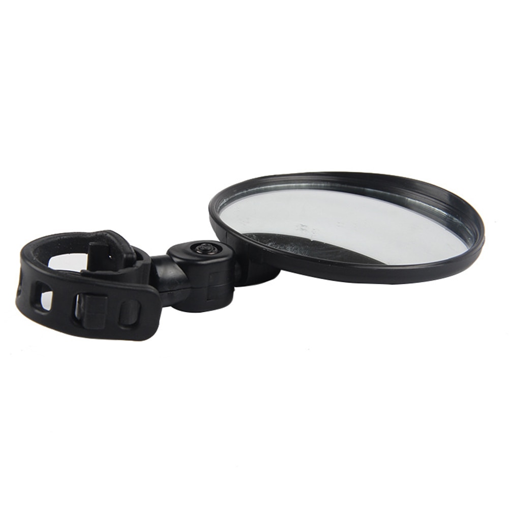 1PC de alta definición ciclismo trasera de vidrio de espejos deportivo Universal bicicleta accesorios gran angular 360 rotación claro #137: 1 PC