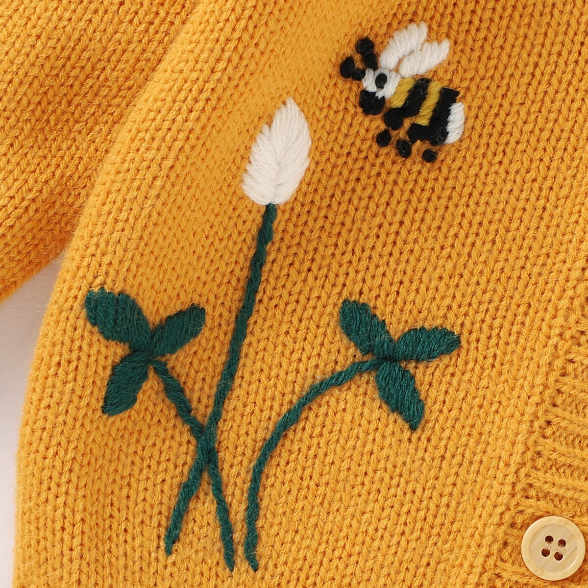 Flicka tröjor koftor höst långärmade spädbarn barn bebe stickade kappor vinter ytterkläder småbarn stickade jackor button up