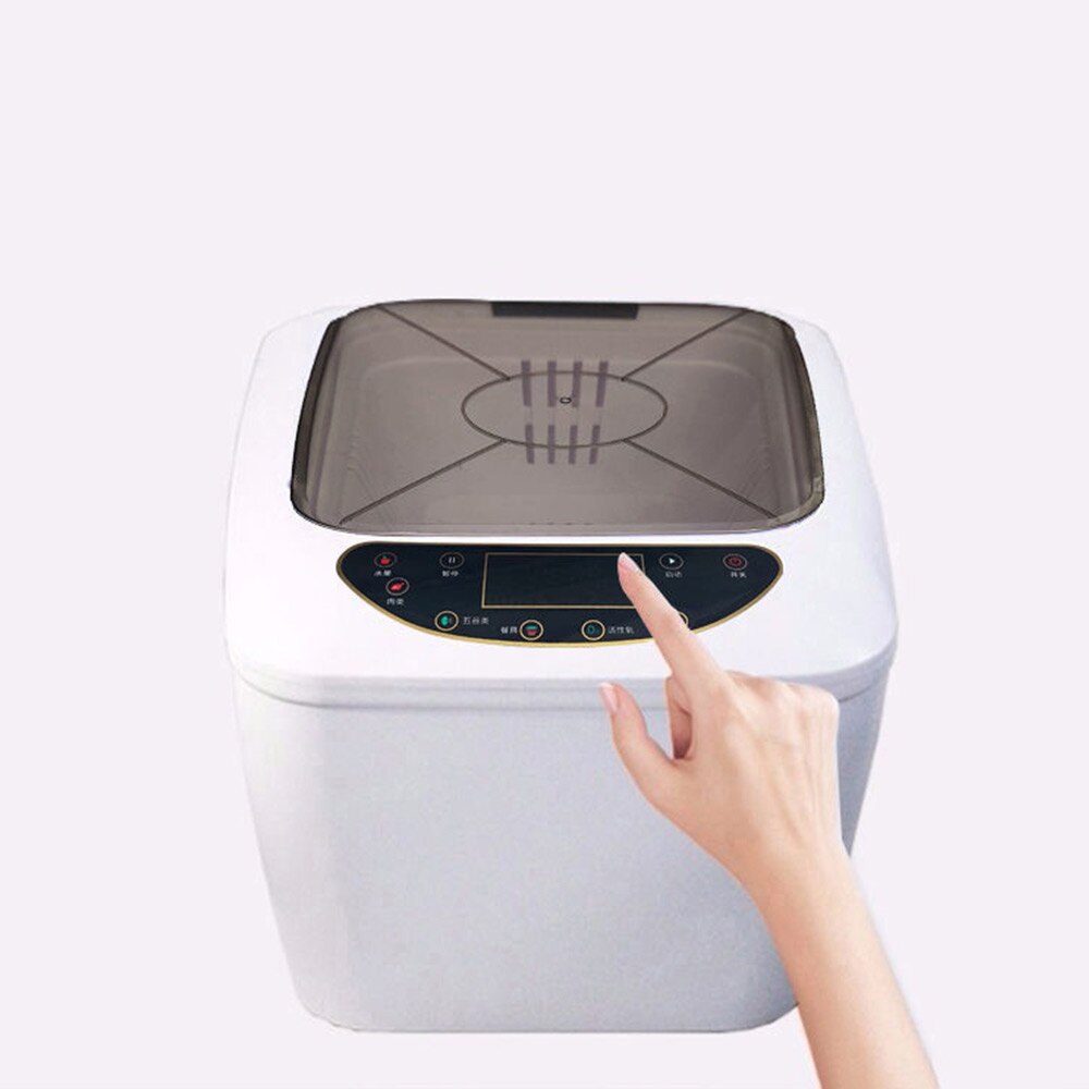 220V 60W 12L Vegetable washing machine kitchen food washer material sterilization tableware disinfection