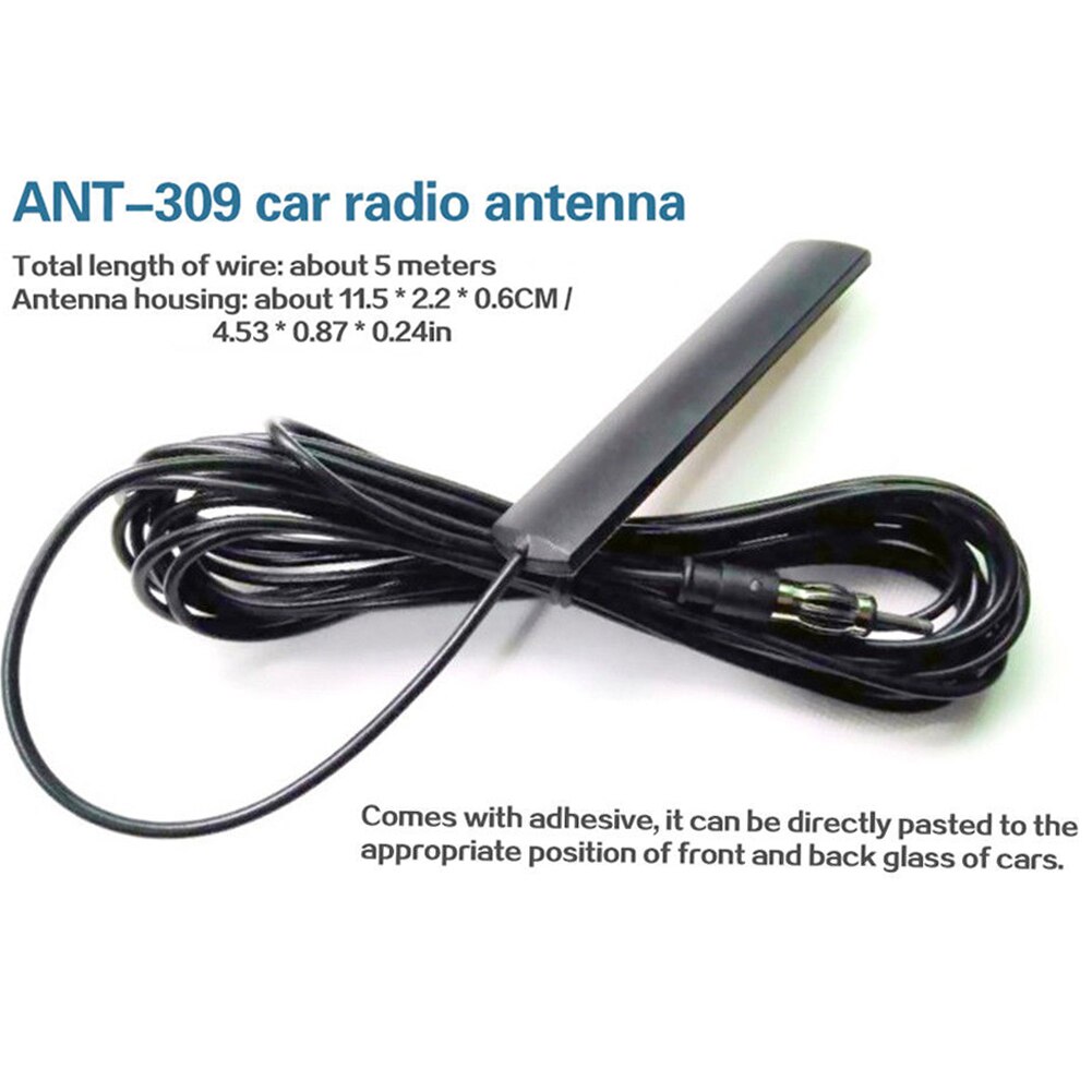 Yleiskäyttöön auto radio fm antenni signaalivahvistin meriauto ajoneuvo vene  rv 12v signaalin tehostin
