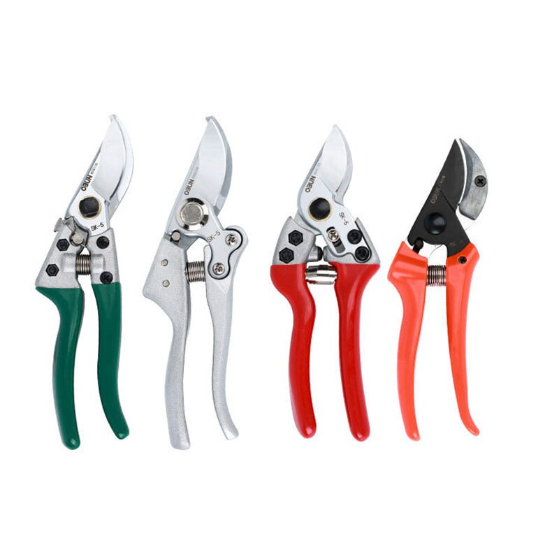 SK5 Pruner Pruning Shears Scissors Horticulture Fruit Tree Shears Rose Cippers Bonsai Gardening Secateurs Grafting Tool