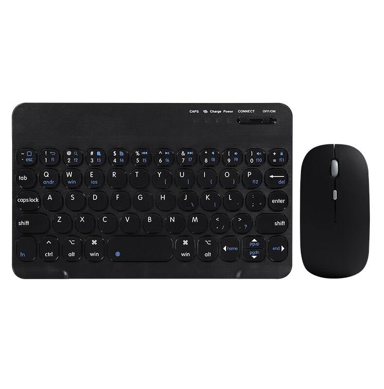 Mini Rechargeable Wireless Backlit Keyboard for iPad Mini 2021 Mini6 Mini 6 8.3 inch Teclado Russian Spanish Korean Keyboard: black keyboard M