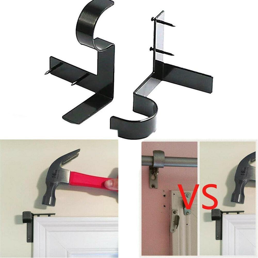 Abrazadera de ventana de ABS con tornillos, cerradura de guillotina para ventana, suministros para niños, pestillo de seguridad para casa y ventana S3E7