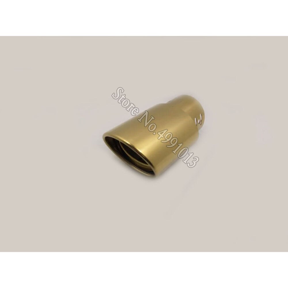 For Chevrolet Aveo car stickers cover muffler exterior back end pipe dedicate exhaust tip tail outlet ornament 1pcs