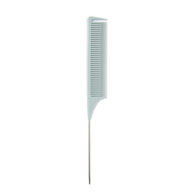 1Pc Version Of Highlight Comb Hair Combs Hair Salon Dye Comb Separate Parting For Hair Styling Hairdressing Antistatic: Light Gray