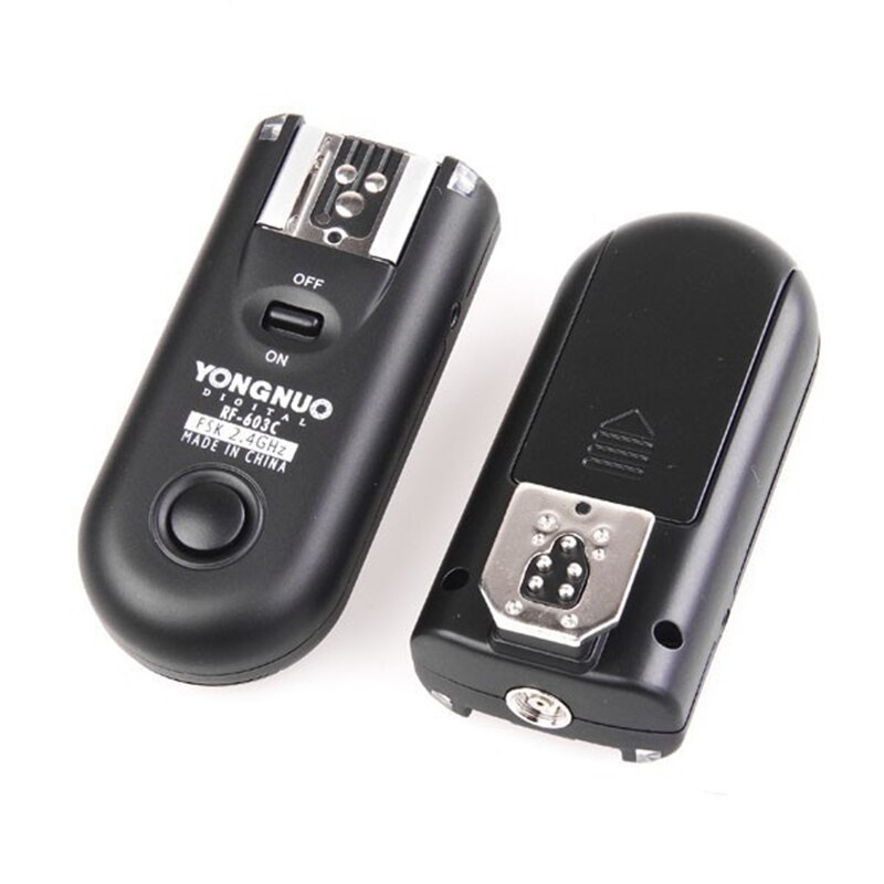 YONGNUO RF-603 II C3 2,4 ghz Wireless Remote Flash Trigger Auslöser für Canon 1D 1DS EOS 5D Mark II 5D 50D 40D 30D 20D 10D