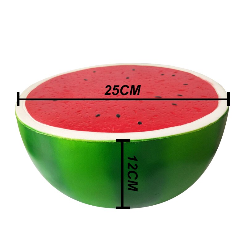 Super Jumbo Squishy Half Citroen Watermeloen Fruit Geurende Langzaam Stijgende Kids Speelgoed