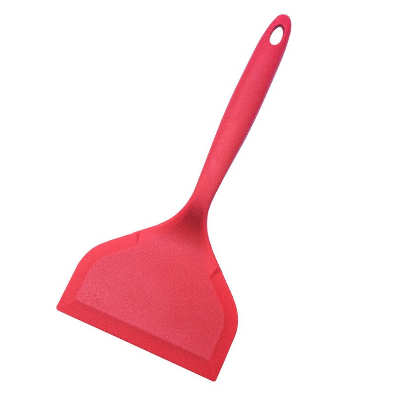 Kitchen Ware Wide Pizza Silicone Cooking Tools Non-stick Spatula Cooking Utensils Spatula Beef Meat Egg Kitchen Scraper Shovel: Type 9