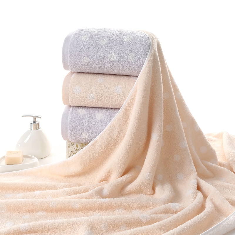 Pure Cotton Super Absorbent Large Towel Face/Bath Towel Thick Soft Bathroom Towels Comfortable Beach Towels Bathroom Towel Sets