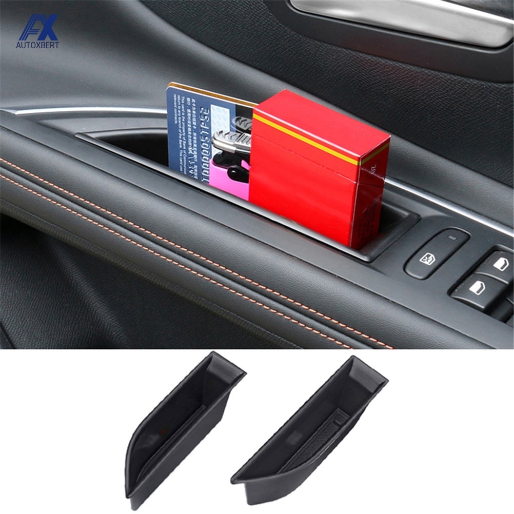 Car Accessories L&R Cars Front Door Handle Storage Box Pallet Container Center Console Tray For PEUGEOT 3008 5008