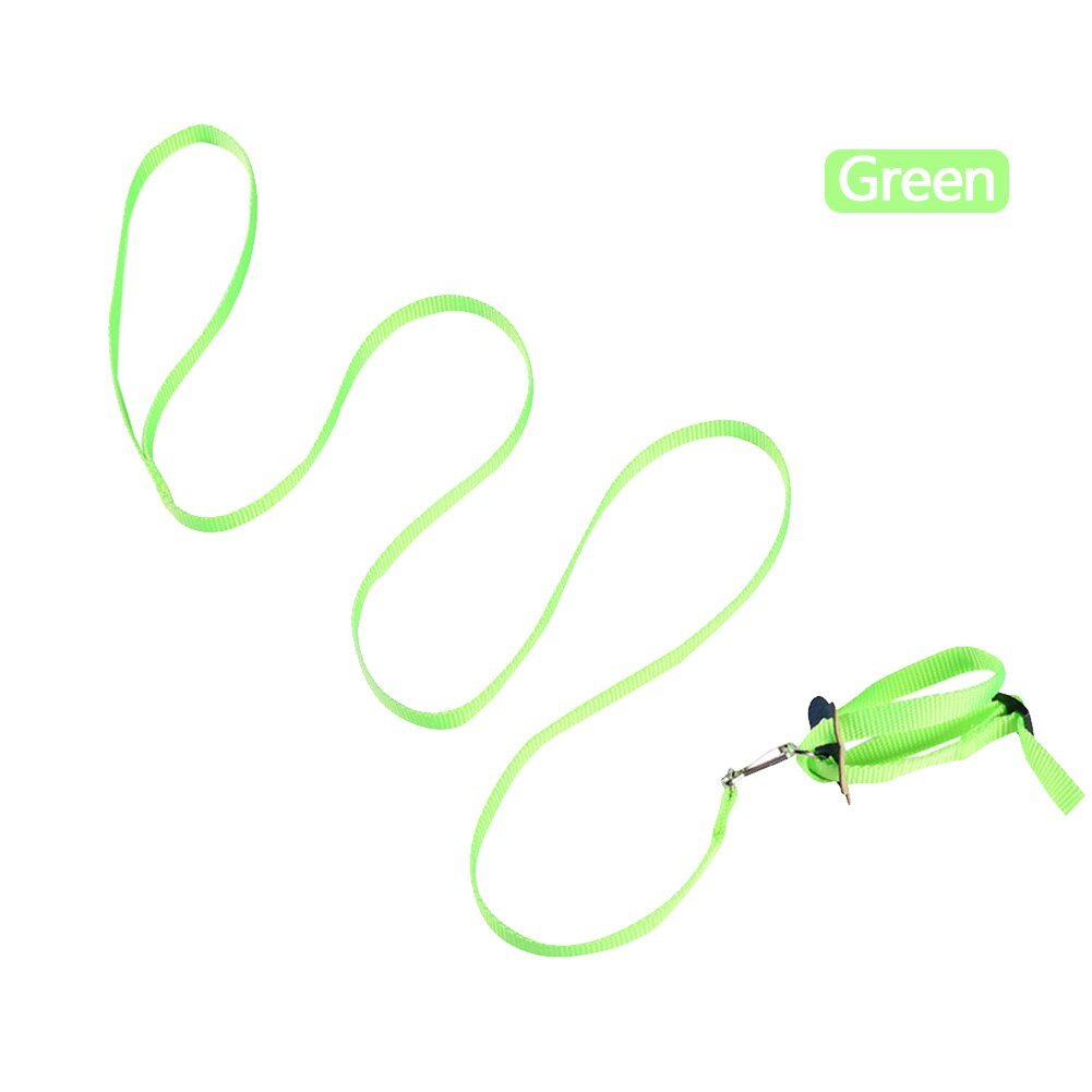 Guinzaglio regolabile a forma di coniglio in poliestere morbido a 8 forme guinzaglio per cavia corda per animali domestici guinzaglio per cincillà corda per trazione per piccoli animali domestici: verde